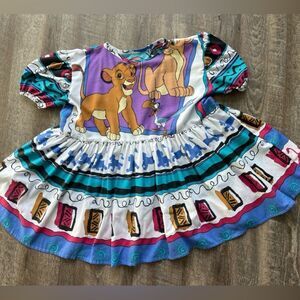 Lion King Handmade Dress